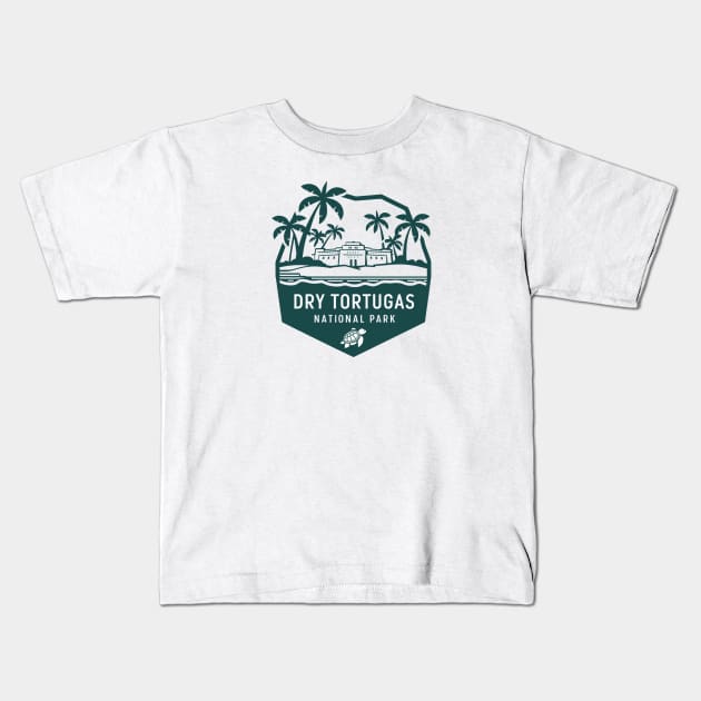 Dry Tortugas National Park, Florida Kids T-Shirt by Perspektiva